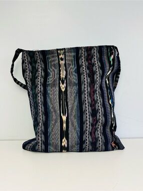 DIY Boho Tribal Print Shoulder Bag
